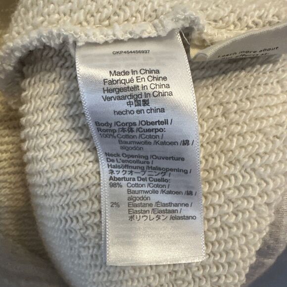 Madewell Cream T-Shirt Dress NWT - Picture 6 of 8